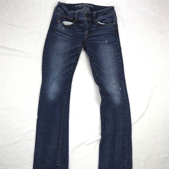 American Eagle Kick Boot Stretch Jeans Size 4 Reg - Picture 3 of 8